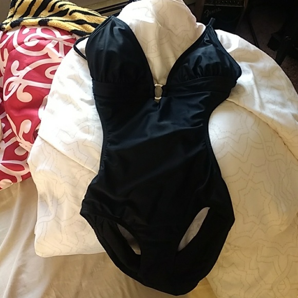 OP Other - Sexy Plunge Front Open Back Bathing Suit 💋